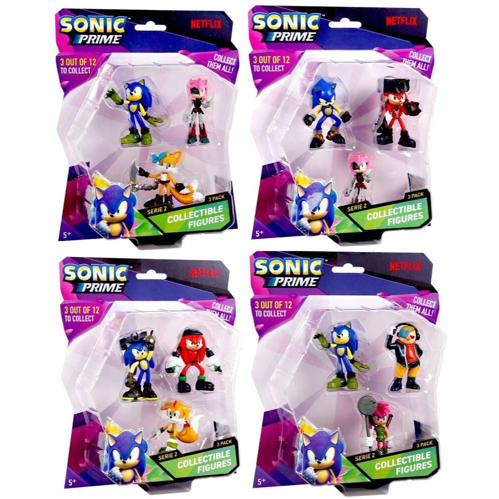 Sonic - 3-In-1 Figure Blister - Style May Vary - 1Pc