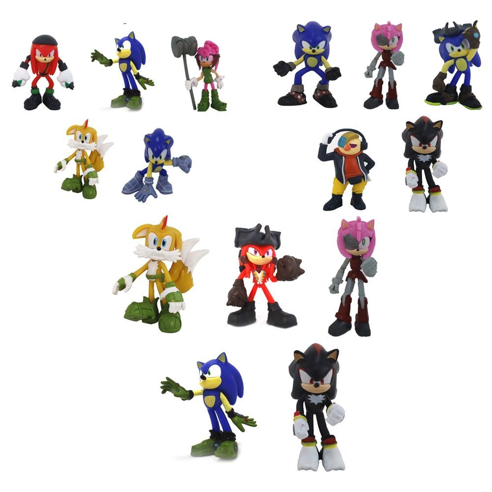 Sonic - Prime Figure Blister - Pack of 1 - 5pcs - Design May Vary