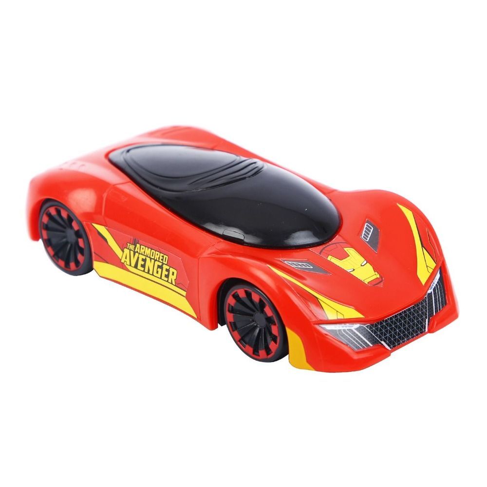 Marvel - The Armored Avenger Pull Back Racer Car - Ironman