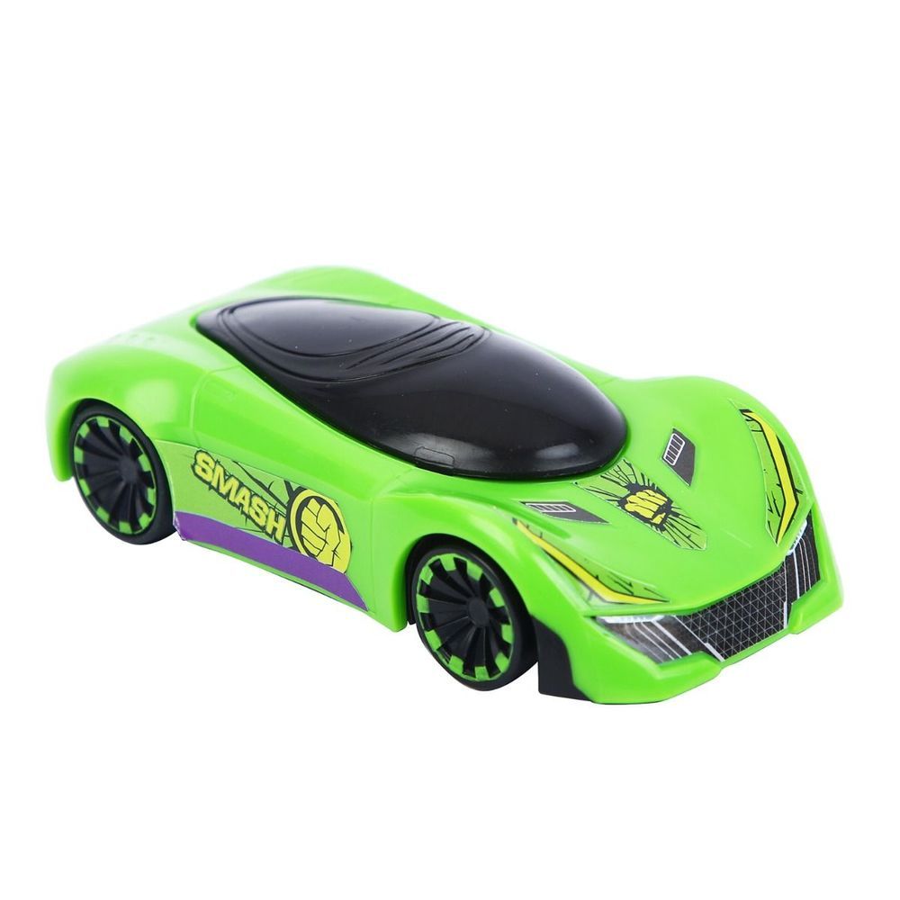 Marvel - Smash Racer Pull Back Car - Hulk - Green