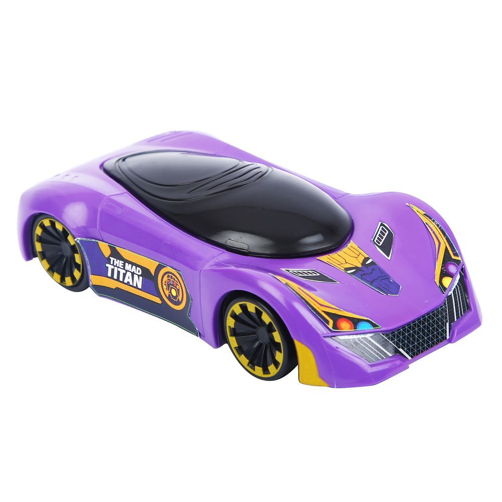 Marvel - The Mad Titan Pull Back Racer Car - Thanos