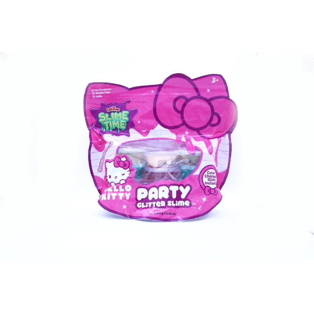 DohTime - Hello Kitty Slimetime Party Glitter Slime Kit - 414 gm