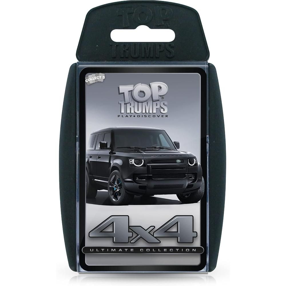 Winning Moves - Top Trumps Card Games - 4x4 Vehicles - 30 Pcs