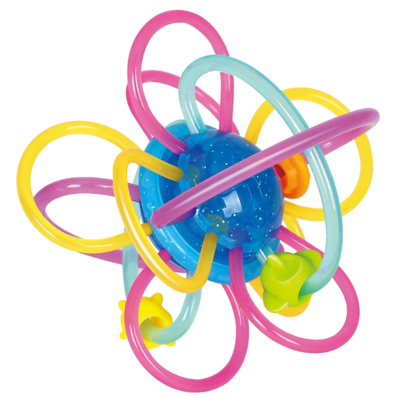 Hola - Teething Rings Baby Teether Rattle