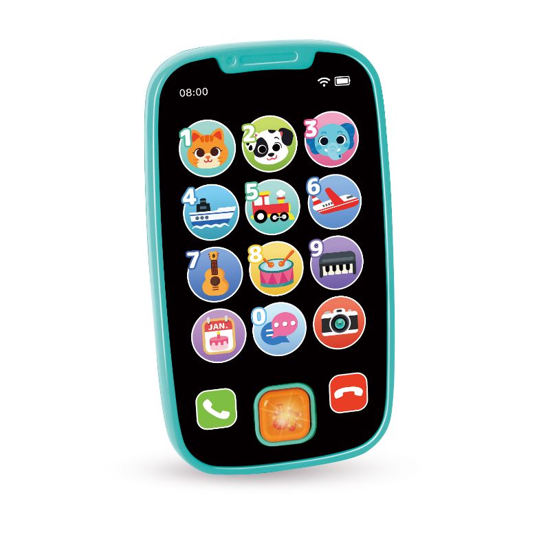 Hola - My First Smartphone Interactive Baby Phone Toy - Blue