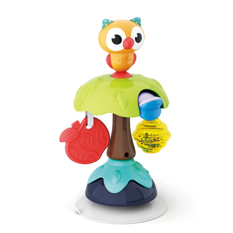 Hola - Highchair Toy With Suction Mealtime Toys - Owl