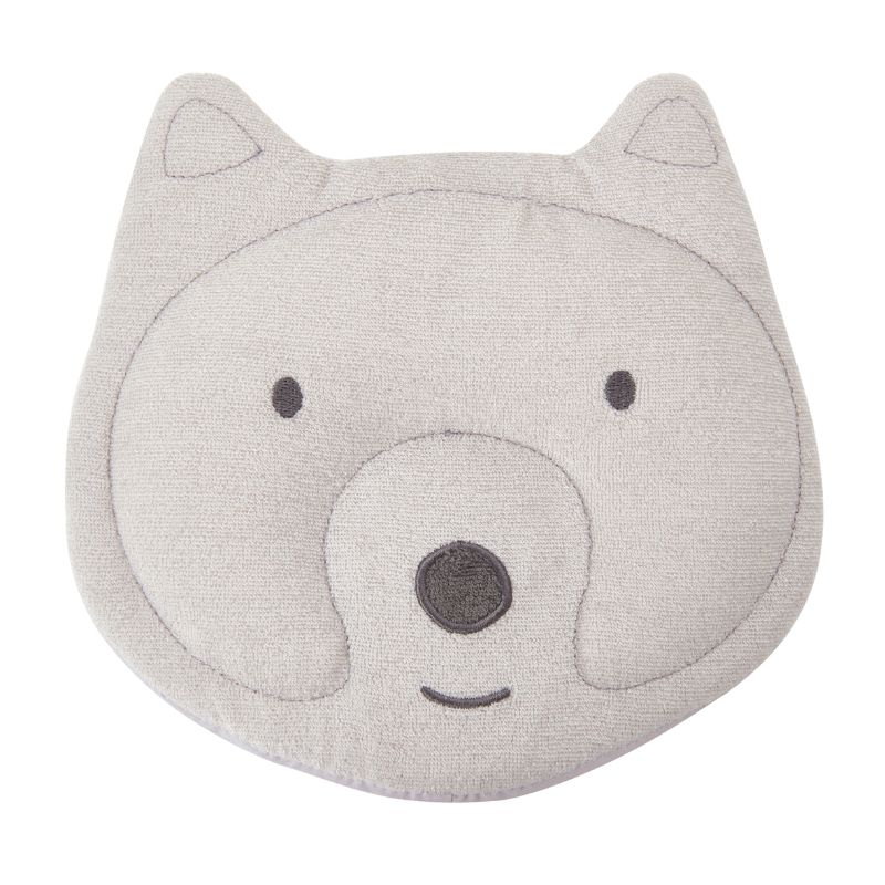 Tineo - Headrest Shaper Baby Infant Pillow - Little Wolf Grey