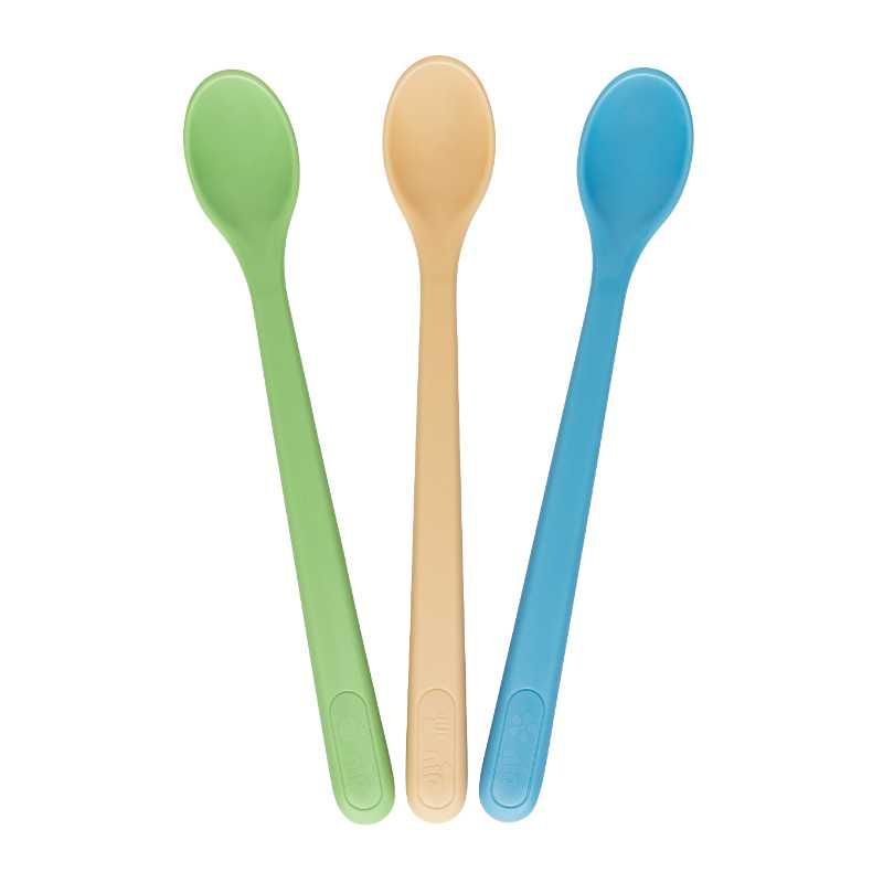 Nip - Long Feeding Spoon - 3pcs