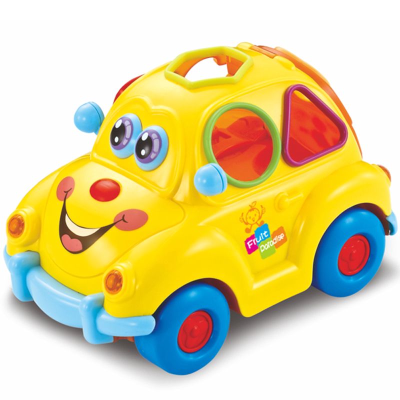 Hola - Super Fun Fruit Car With Shape Sorter, Lights And Sounds