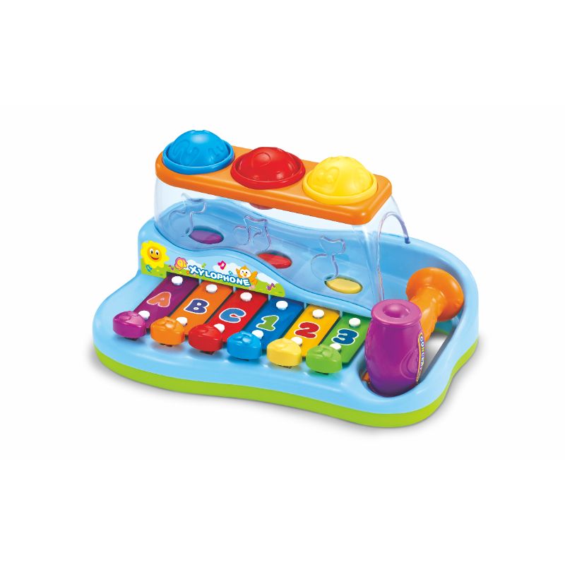 Hola - Pop N Play Music Center 3-In-1 Montessori Toy