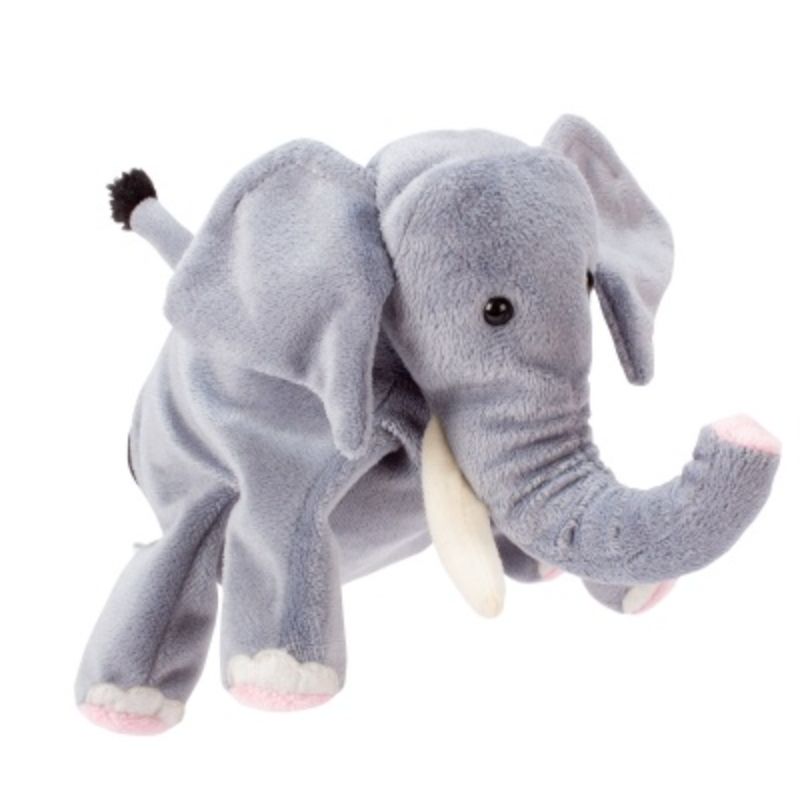 Beleduc - Handpuppet - Elephant - Grey - 29cm