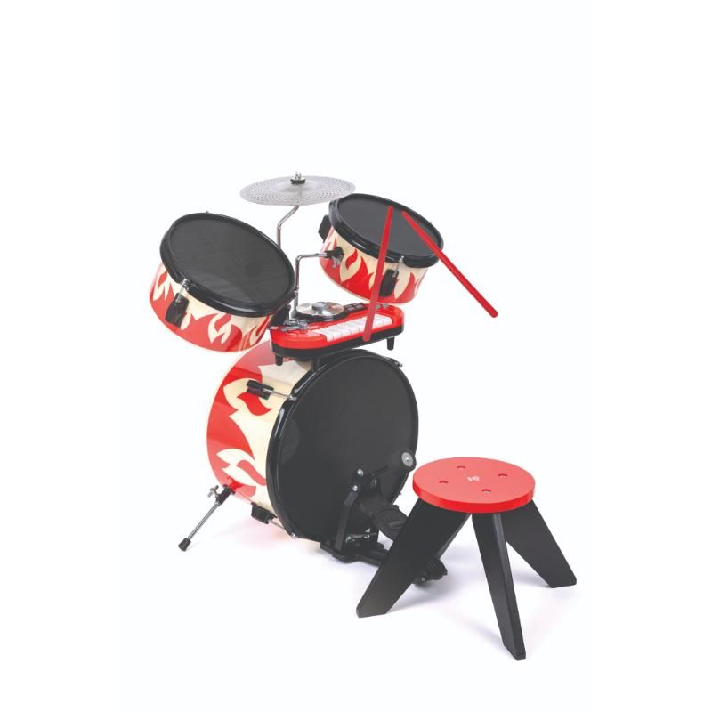 Hape - Cool Beats Drums & Piano Keyboard Musical Instrument Set