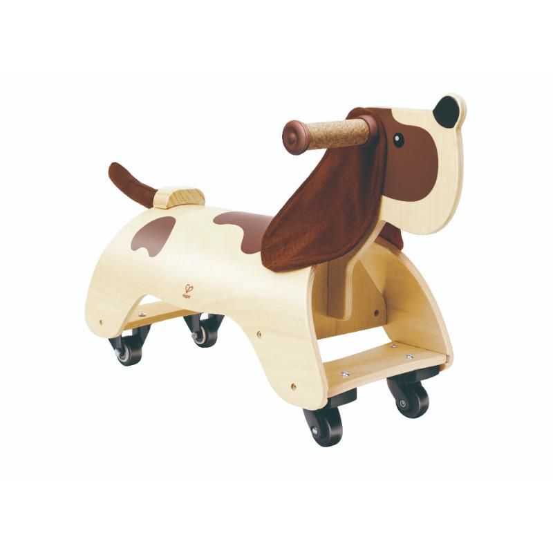 Hape - Wooden Ride-On Dachshund Puppy