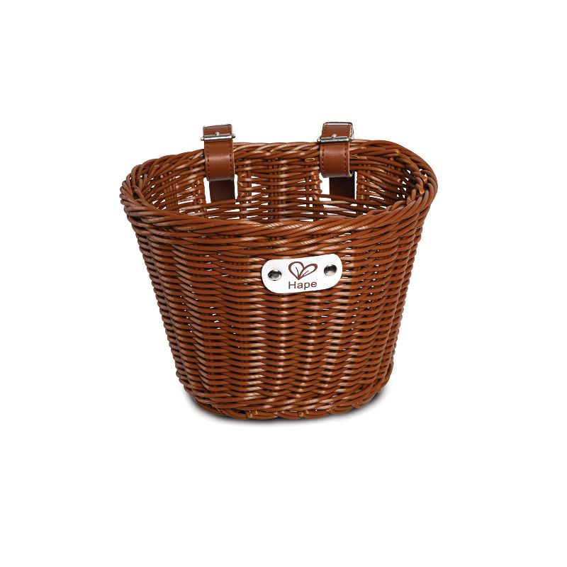 Hape - Woven Bike Basket For Kids Bicycles - 21x16cm