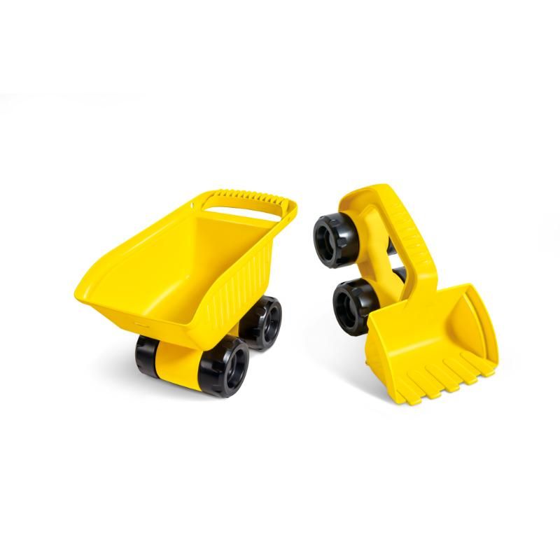 Hape - Monster Movers Duo Digger & Dumper Beach 
& Sand Toy - 2pcs