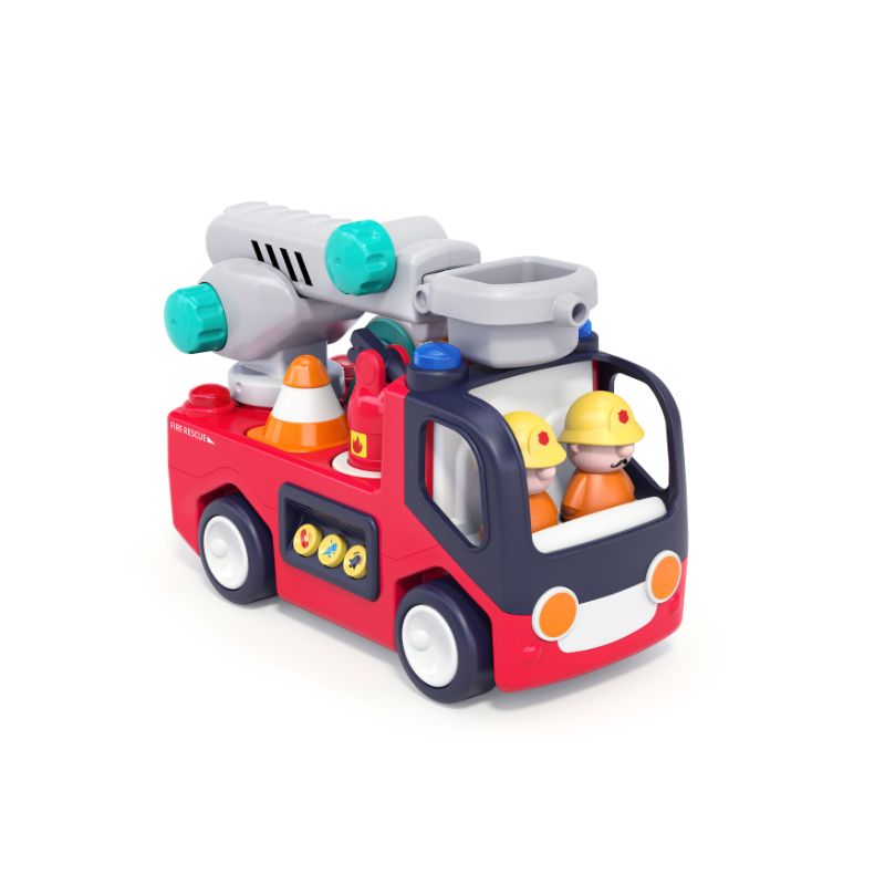 Hola - Early Learning Fire Engine Toy With Lights And Sounds