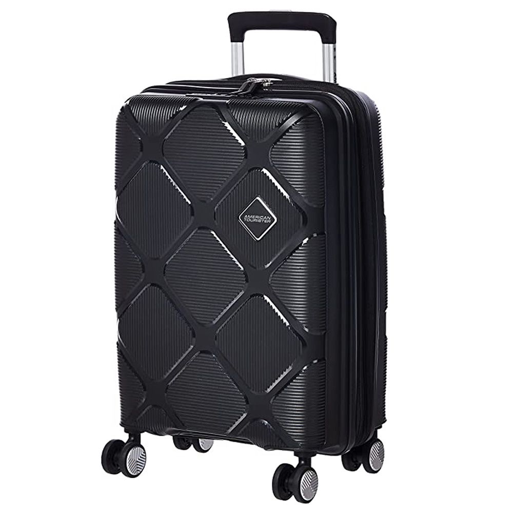 American Tourister - Instagon Spinner Hard Cabin Luggage Bag - 55cm - Jet Black