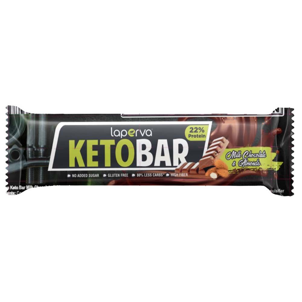 Laperva - Keto Bar - Milk Chocolate And Almonds - 35 g