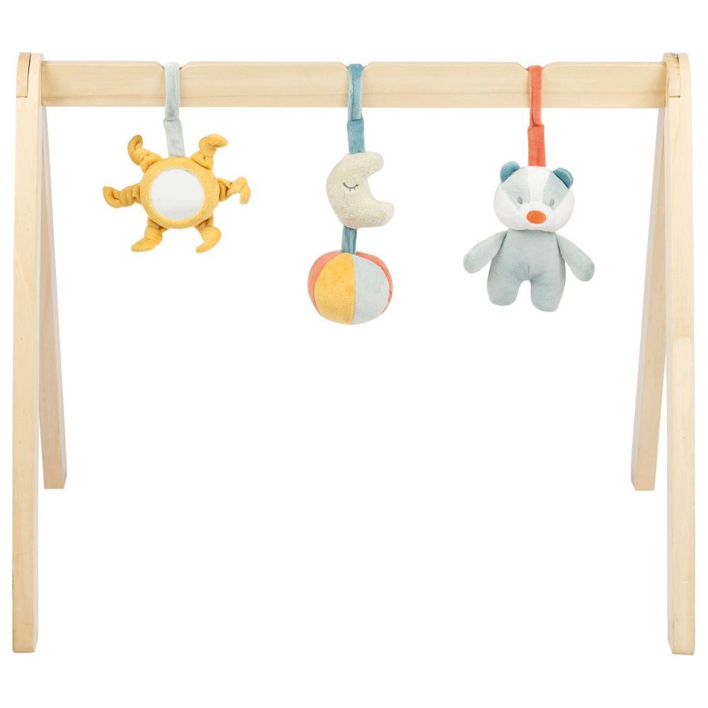 Nattou - Wooden Arch With Hanging Toys