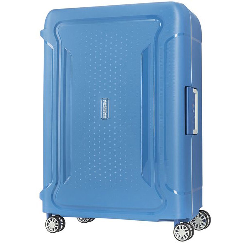 American Tourister - Tribus Spinner Hard Cabin Luggage Bag - 55cm - Sky Blue