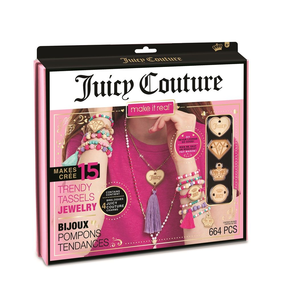 Juicy Couture - Make It Real - Trendy Tassels Jewelry DIY - 664pcs