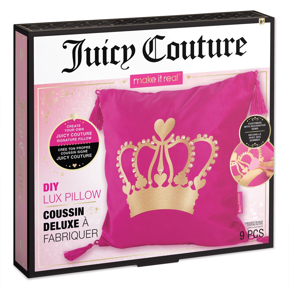 Juicy Couture - Make It Real - DIY Pillow Cushion Deluxe