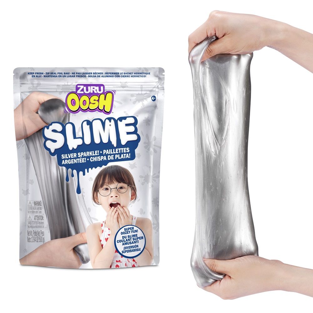 Zuru - Oosh Slime - Silver Sparkle! 500g