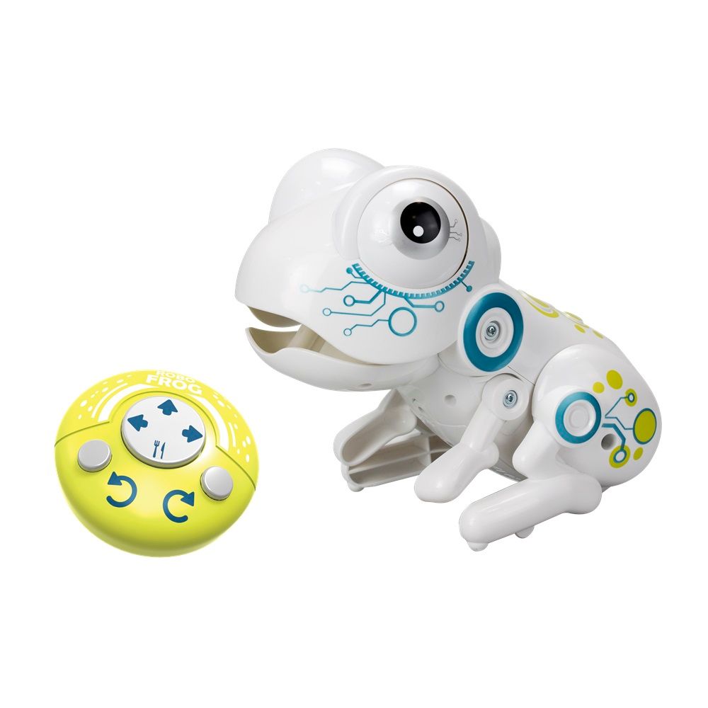 Silverlit - YCOO Robo Frog Hop, Aim & Catch With Remote Control