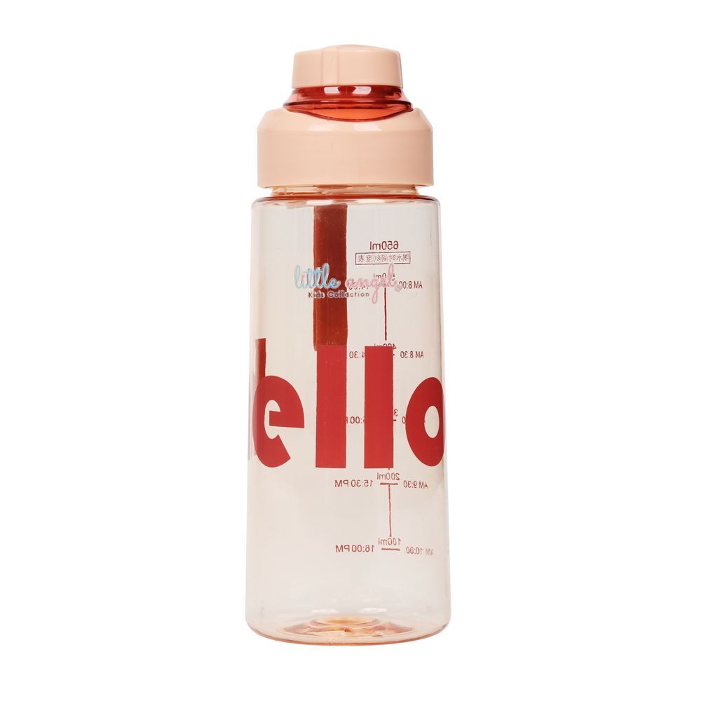 Little Angel - Kids Stylish Leakproof Water Bottle 600ml - Pink