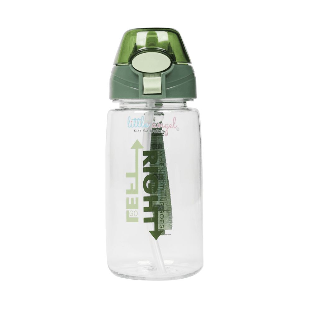 Little Angel - Kids Stylish Leakproof Water Bottle 550ml - Green