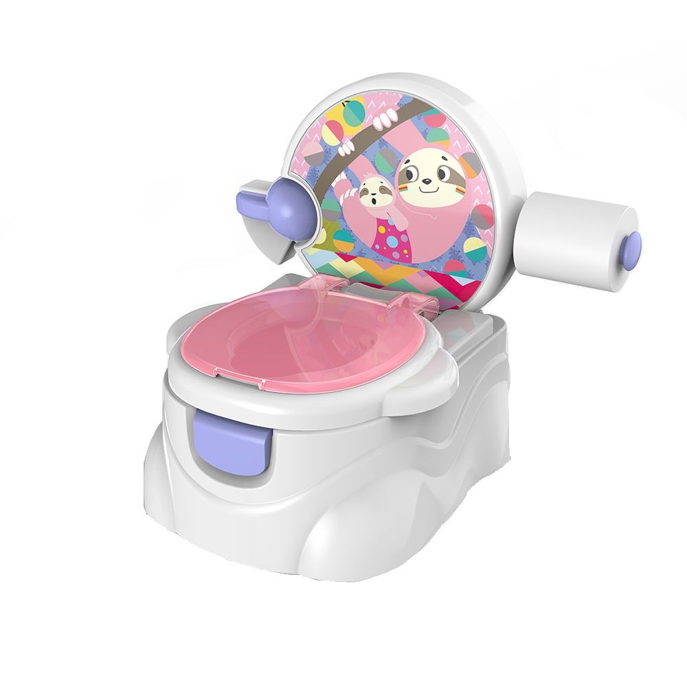 Little Angel - Baby Sound And Light Potty Training Seat - Pink