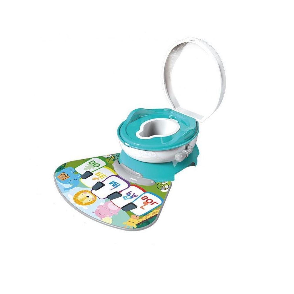 Little Angel - Baby Potty Training Seat With Piano Mat - Green