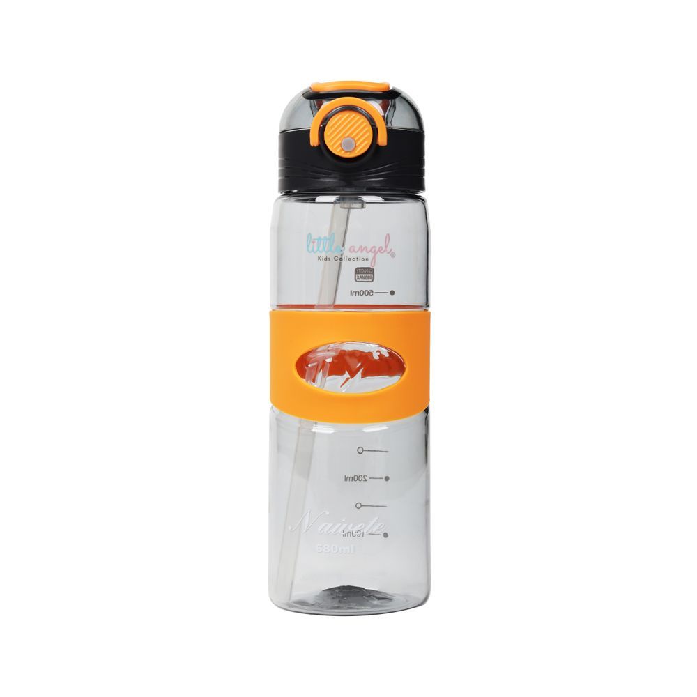 Little Angel - Kids' BPA-Free Water Bottle - Orange - 500 ml