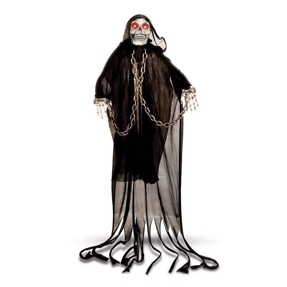 Mad Toys - Halloween Decoration - Animated Hanging Chained Reaper