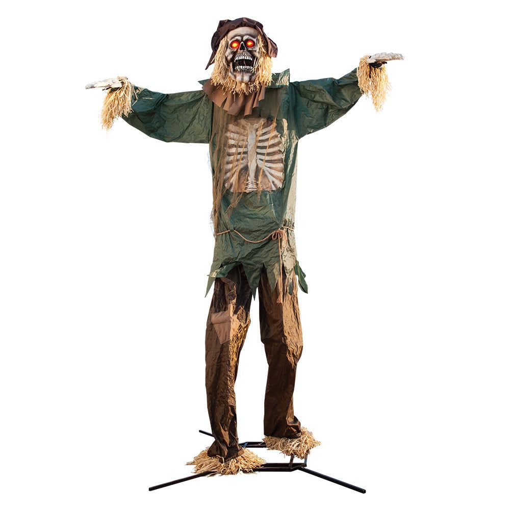 Mad Toys - Halloween Decoration - Enormous Standing Scarecrow - 15ft