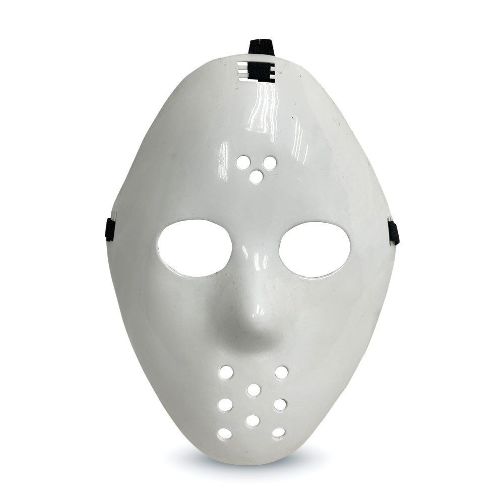 Mad Toys - Spooky Halloween Hockey Mask - White