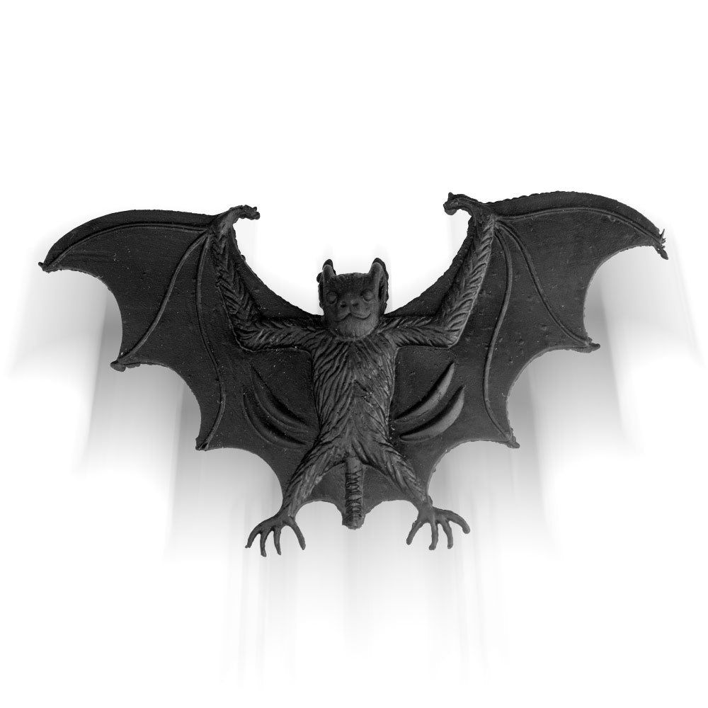 Mad Toys - Halloween Decoration - Spooky Fake Black Bats - 8pcs