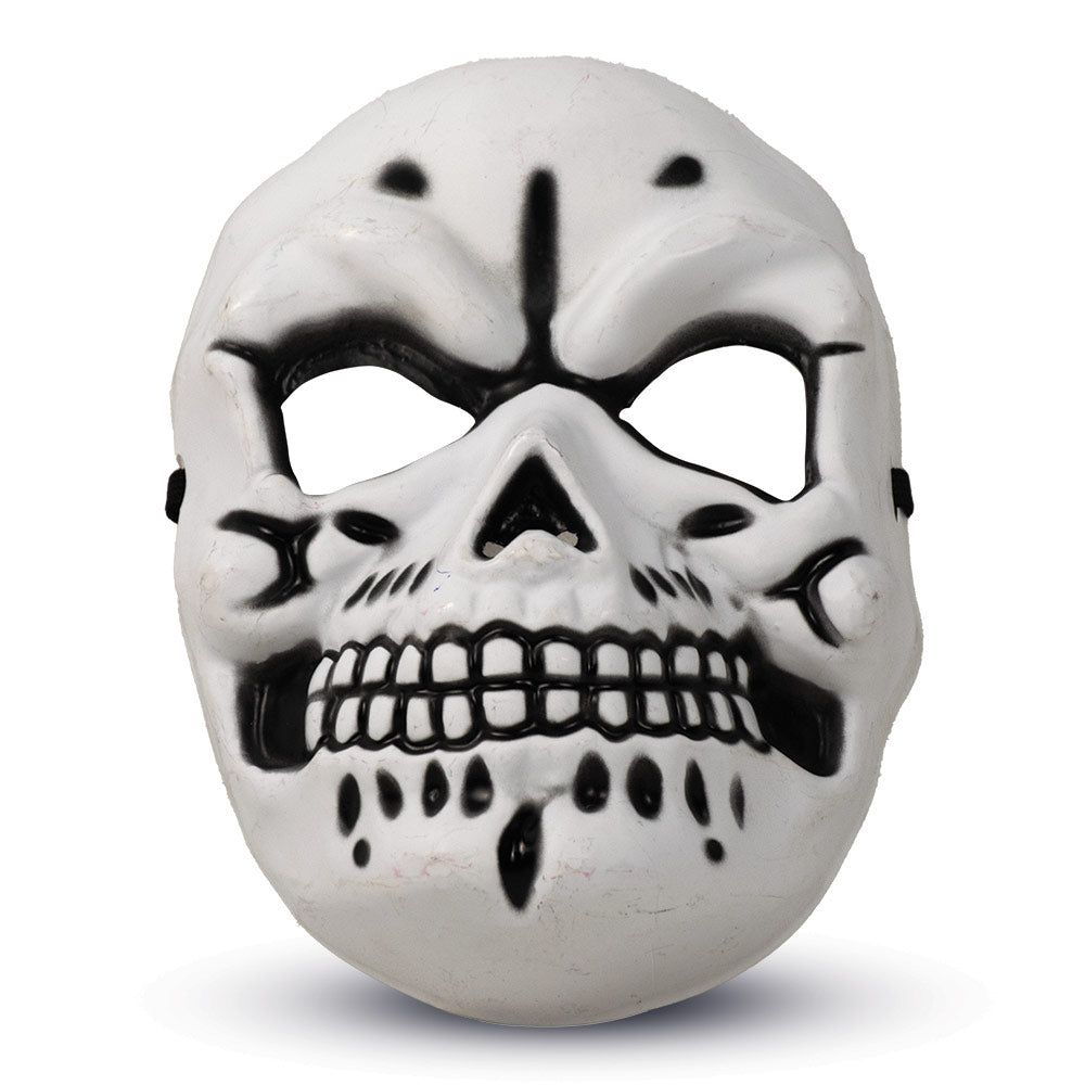 Mad Toys - Halloween Spooky Skull Mask - White