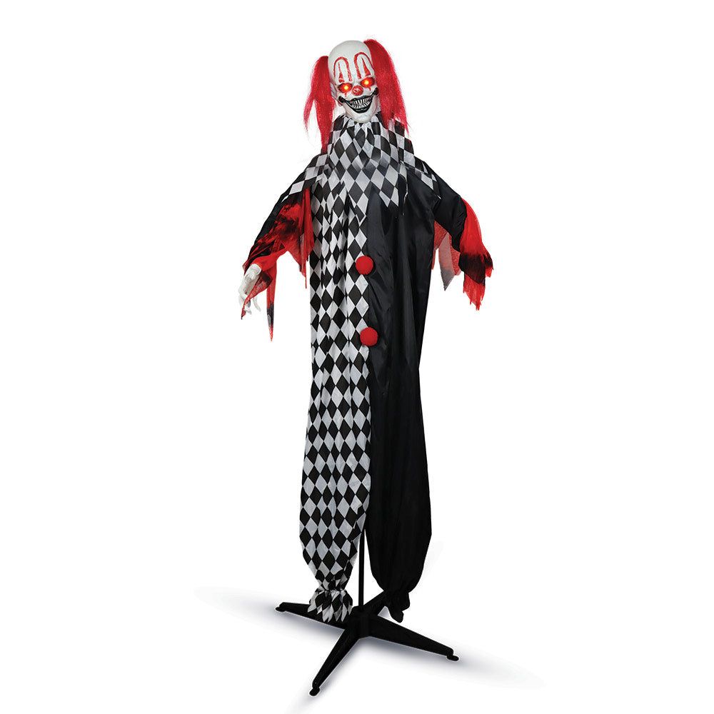 Mad Toys - Halloween Decoration - Animated Standing Clown - 7in