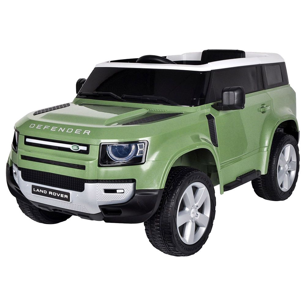 Megastar - Licensed Land Rover Defender Ride On SUV Jeep - 12V - Green