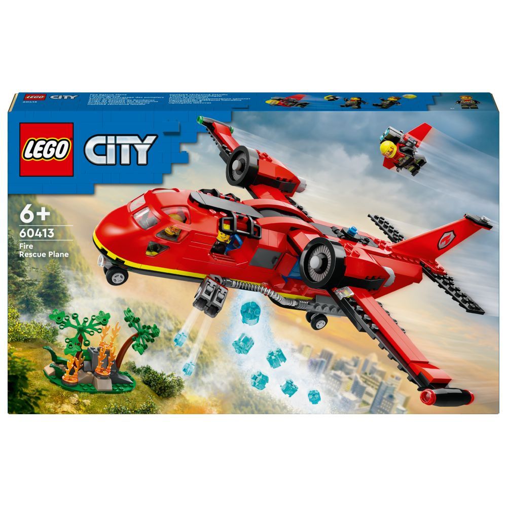 Lego - 60413 Fire Rescue Plane Building Playset