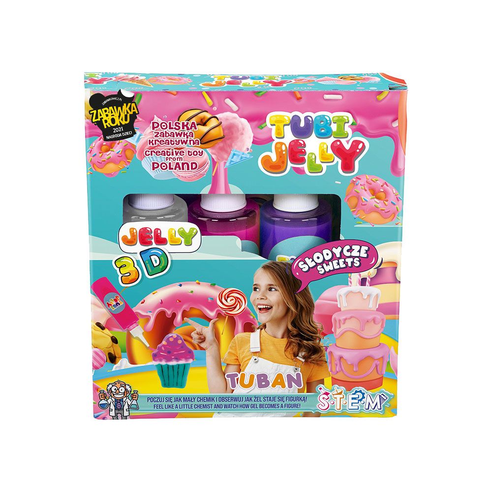 Tuban - Tubi Jelly Set w/ 3 Colors - Sweets