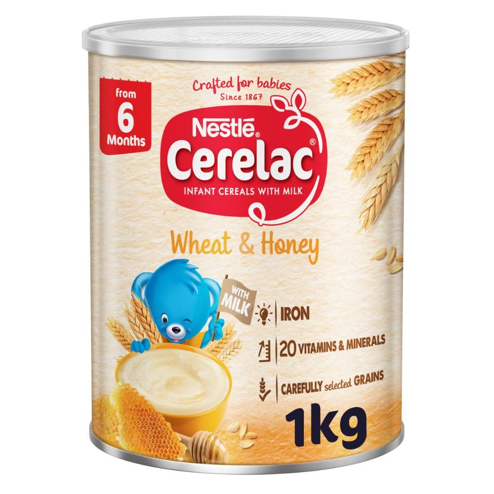 Cerelac - Nestle Infant Cereal - Wheat & Honey - 1 Kg