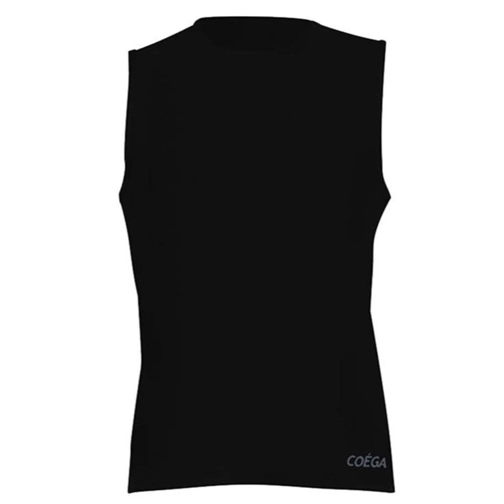 COEGA Sunwear - Men's Rash Guard Sleeveless, Black