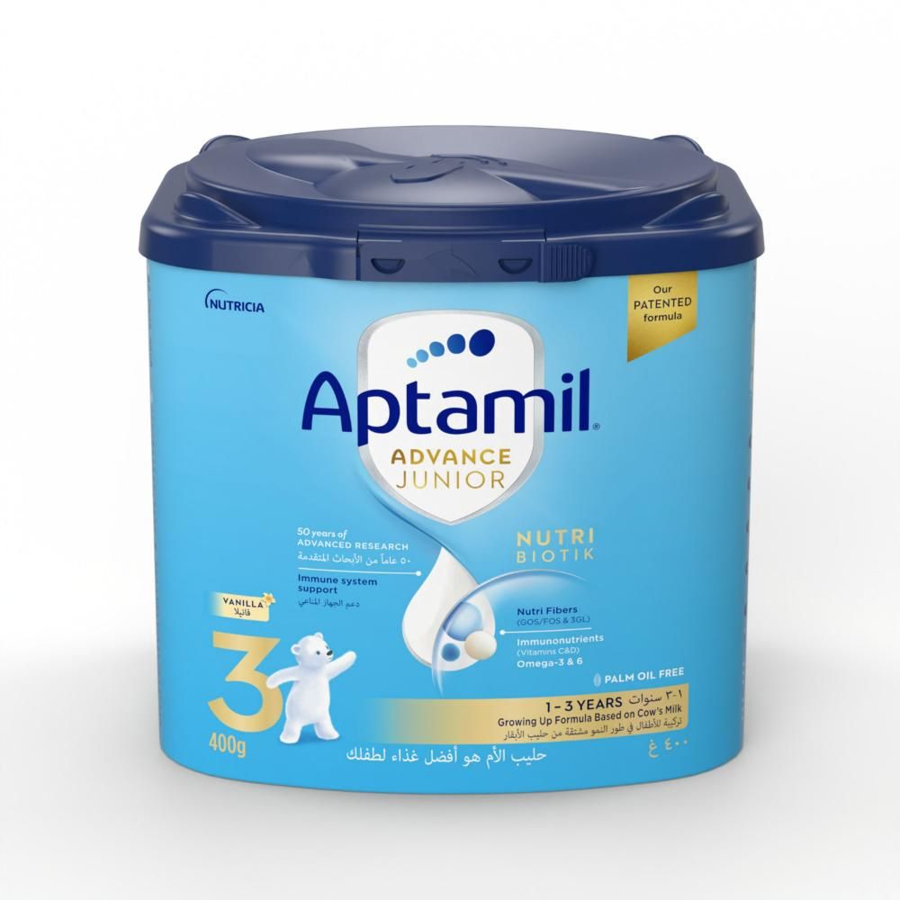 Aptamil - Advance Junior 3 Palm Oil Free Milk Formula - 400 g