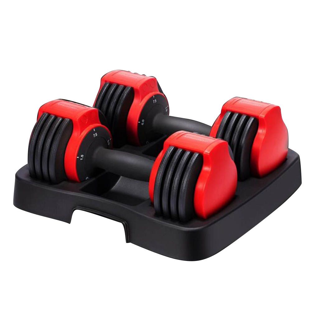 Kingsmith - Adjustable Dumbbell - Red/Black