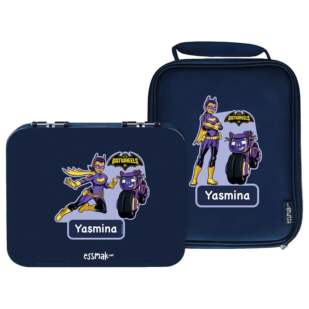 Essmak - Personalized Batwheels 2 Bento Pack - Blue