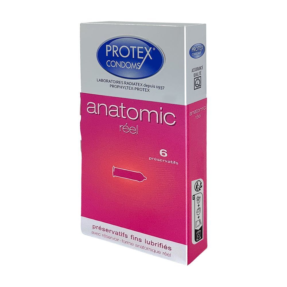 Protex - Anatomic Reel Condom - 6 Pcs