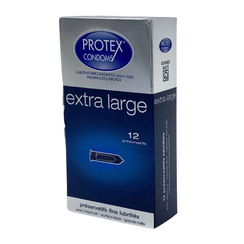 Protex - Extra Large Condoms - 12 Pcs