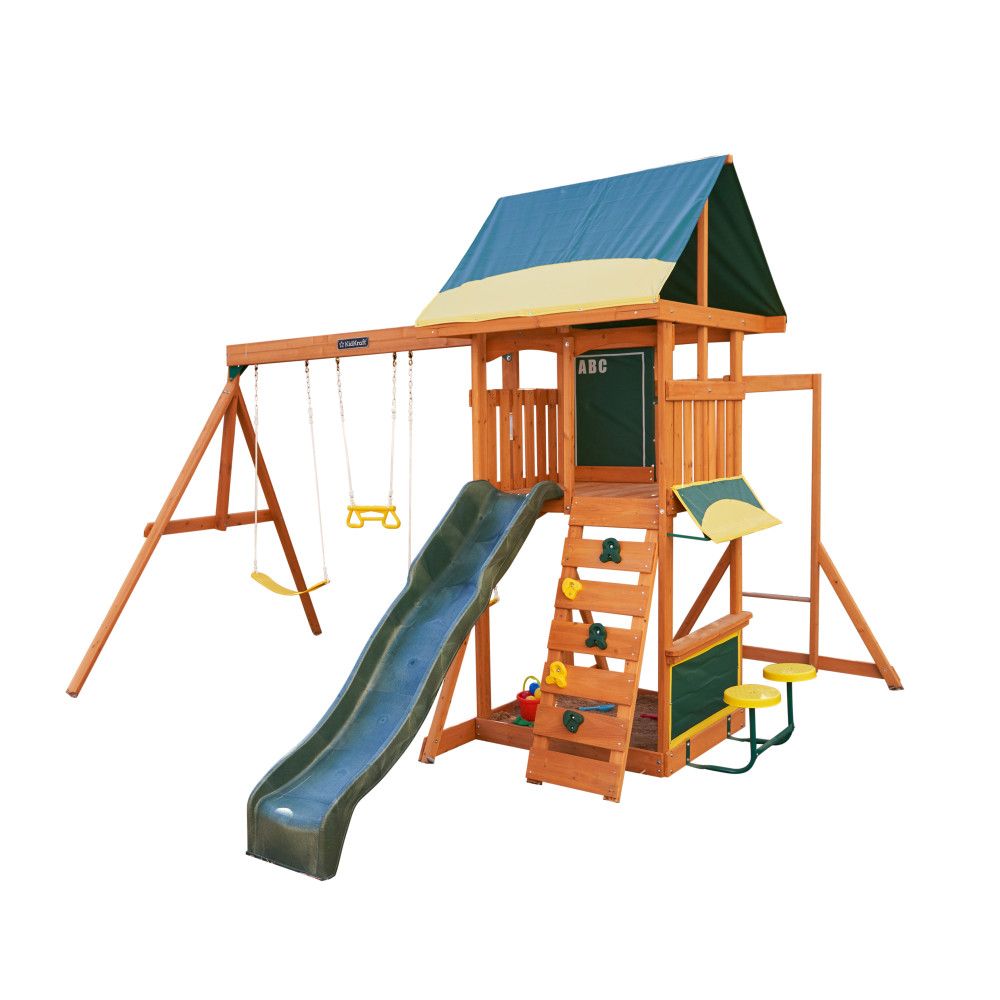 Kidkraft - Brightside Wooden Swing Set